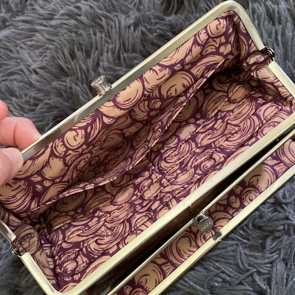 HOBO Brown Leather Clutch - Picture 8 of 10